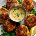 Shrimp Cakes with Lemon Aioli Recipe