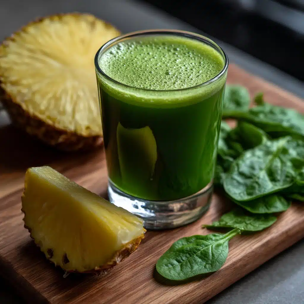 4 Ingredient Green Juice Recipe - Recipe Image