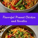 Peanut Chicken and Noodles Recipe