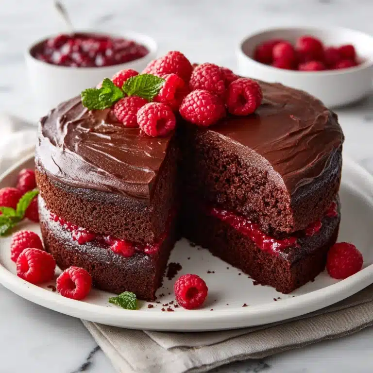Chocolate Raspberry Cheesecake Recipe
