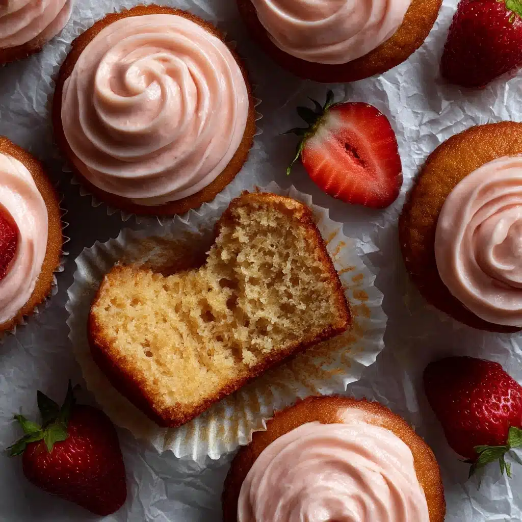 Strawberry Cupcakes Recipe - Recipe Image
