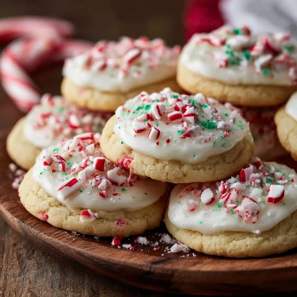 Peppermint Meltaway Cookies Recipe - Recipe Image