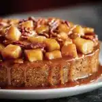 Swedish Apple Cake with Caramel Recipe