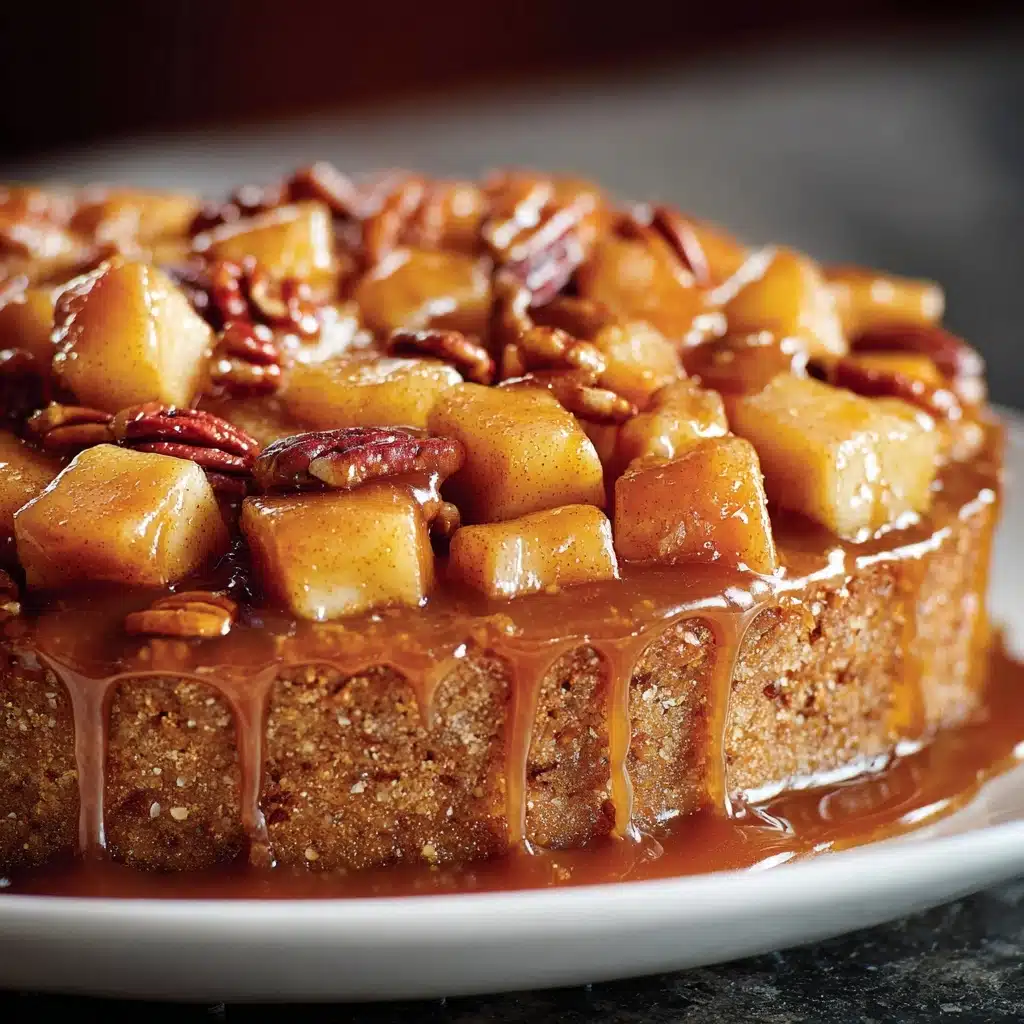 Swedish Apple Cake with Caramel Recipe