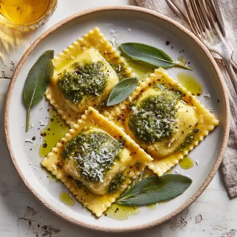 Potato and Vegan Sausage Ravioli Recipe