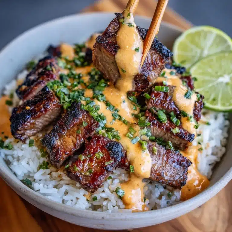 Sweet Chili Chicken Bowl with Coconut Lime Drizzle Recipe