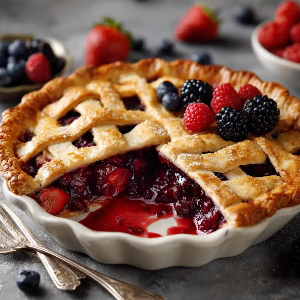 Mixed Berry Pie Recipe - Recipe Image