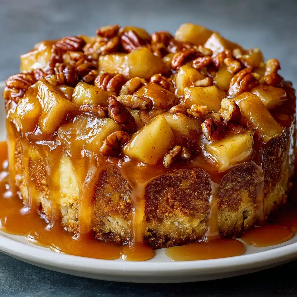 Swedish Apple Cake with Caramel Recipe - Recipe Image