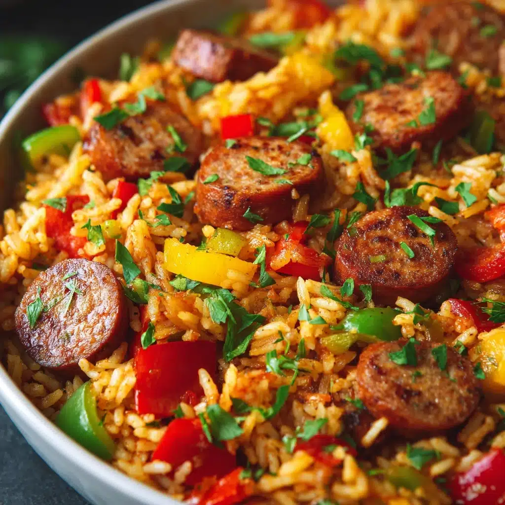 Cajun Sausage and Rice Skillet Recipe