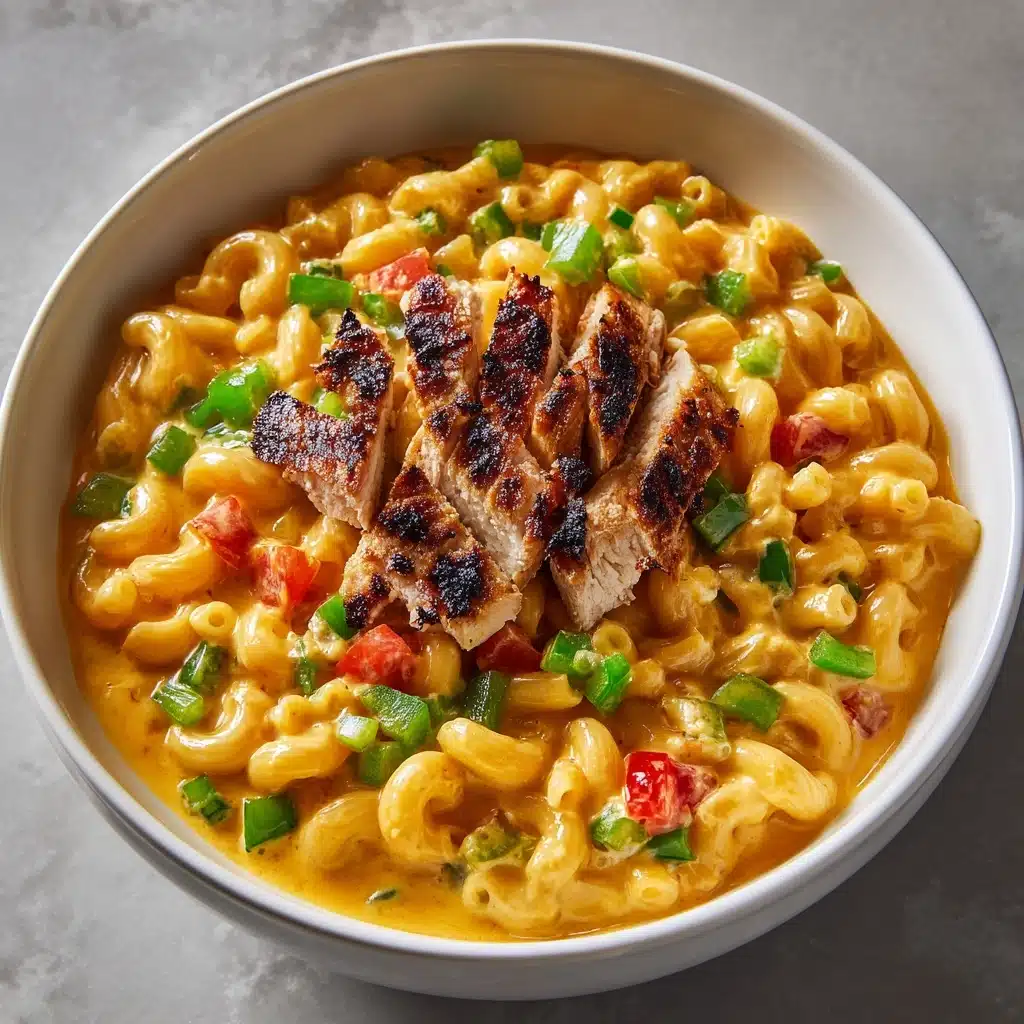Cajun Chicken Mac and Cheese Recipe - Recipe Image