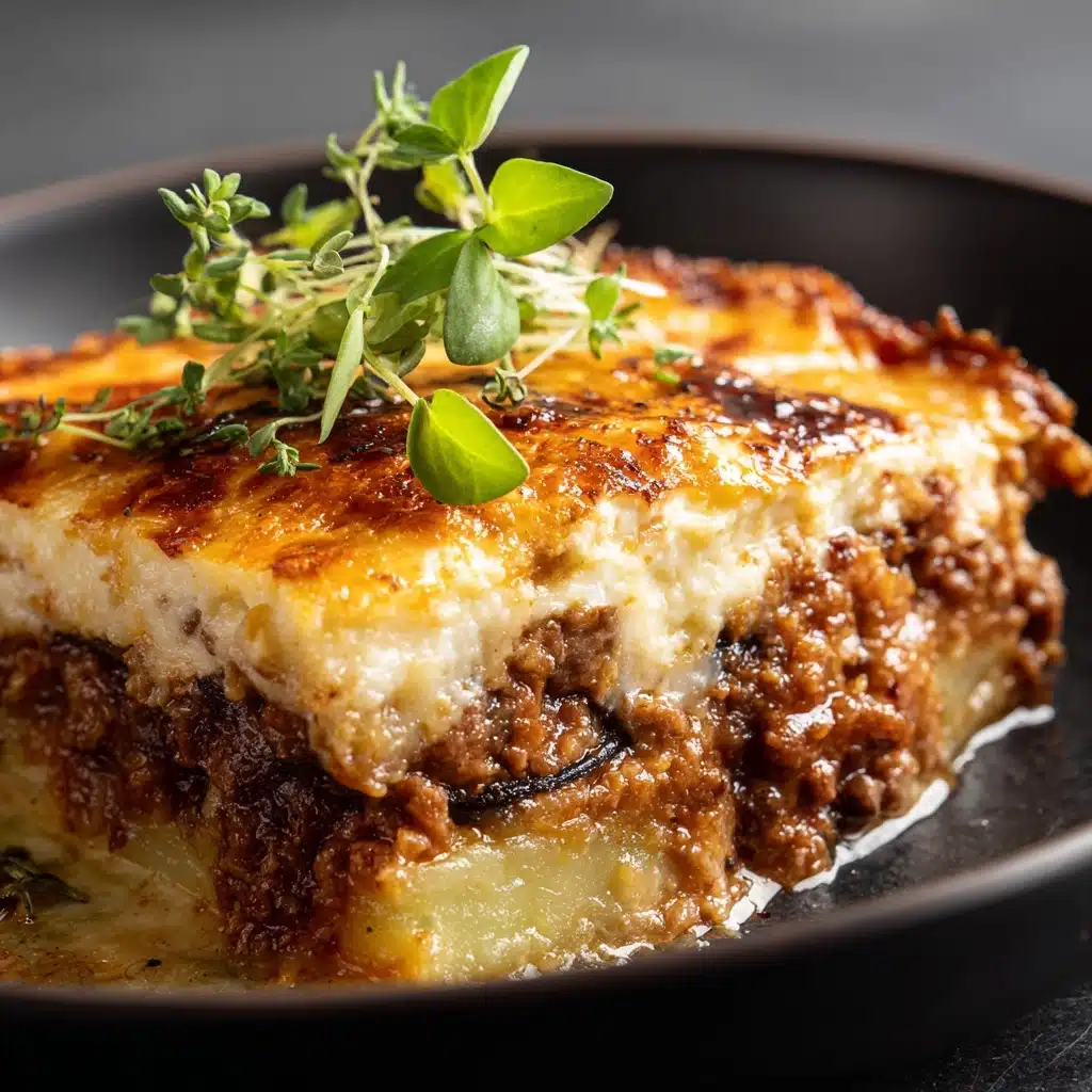 Outrageously Delicious Greek Moussaka Recipe - Recipe Image