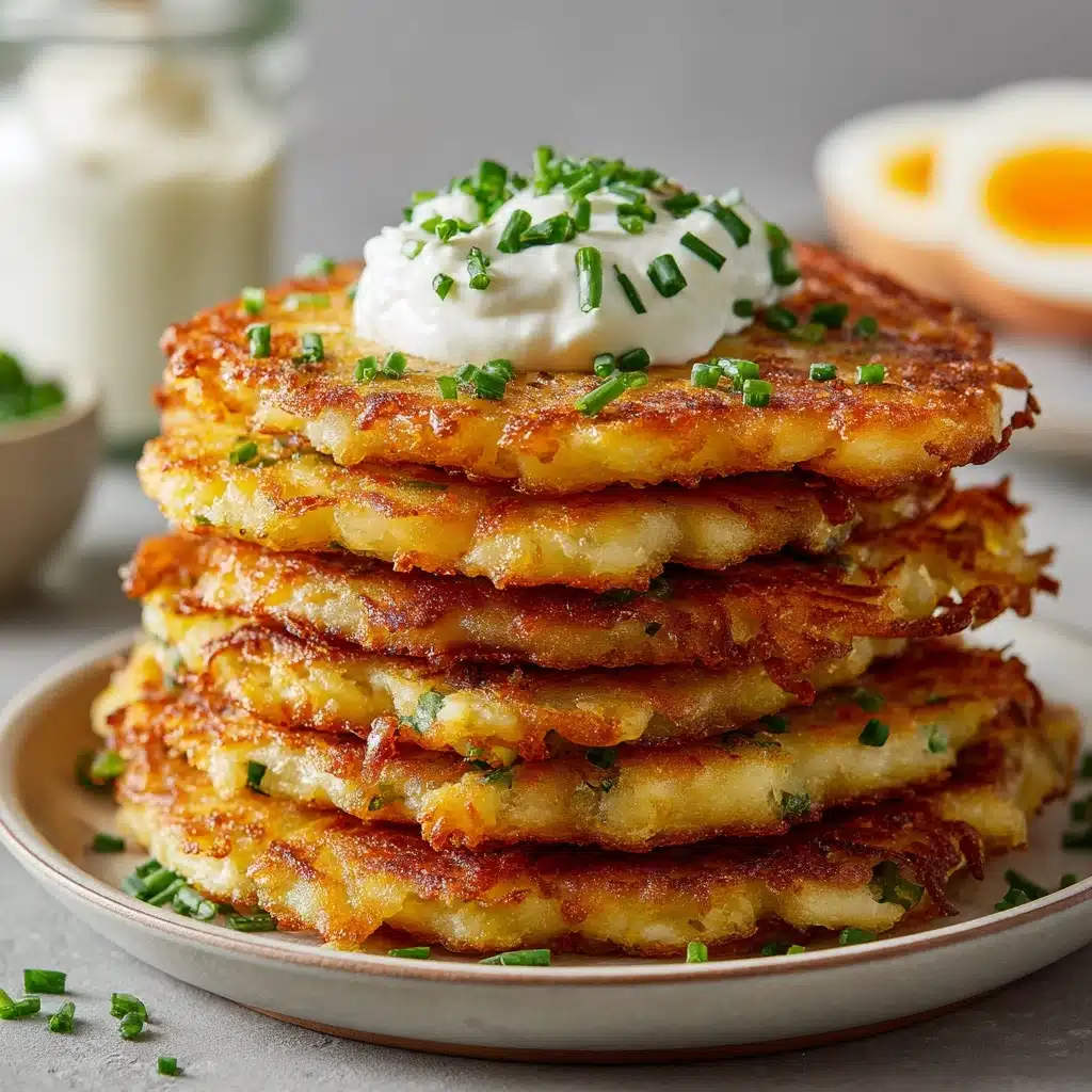 German Potato Pancakes (Kartoffelpuffer) Recipe - Recipe Image