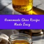 How to Make Ghee Recipe