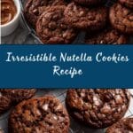 Nutella Cookies Recipe