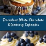 White Chocolate Blueberry Cupcakes Recipe