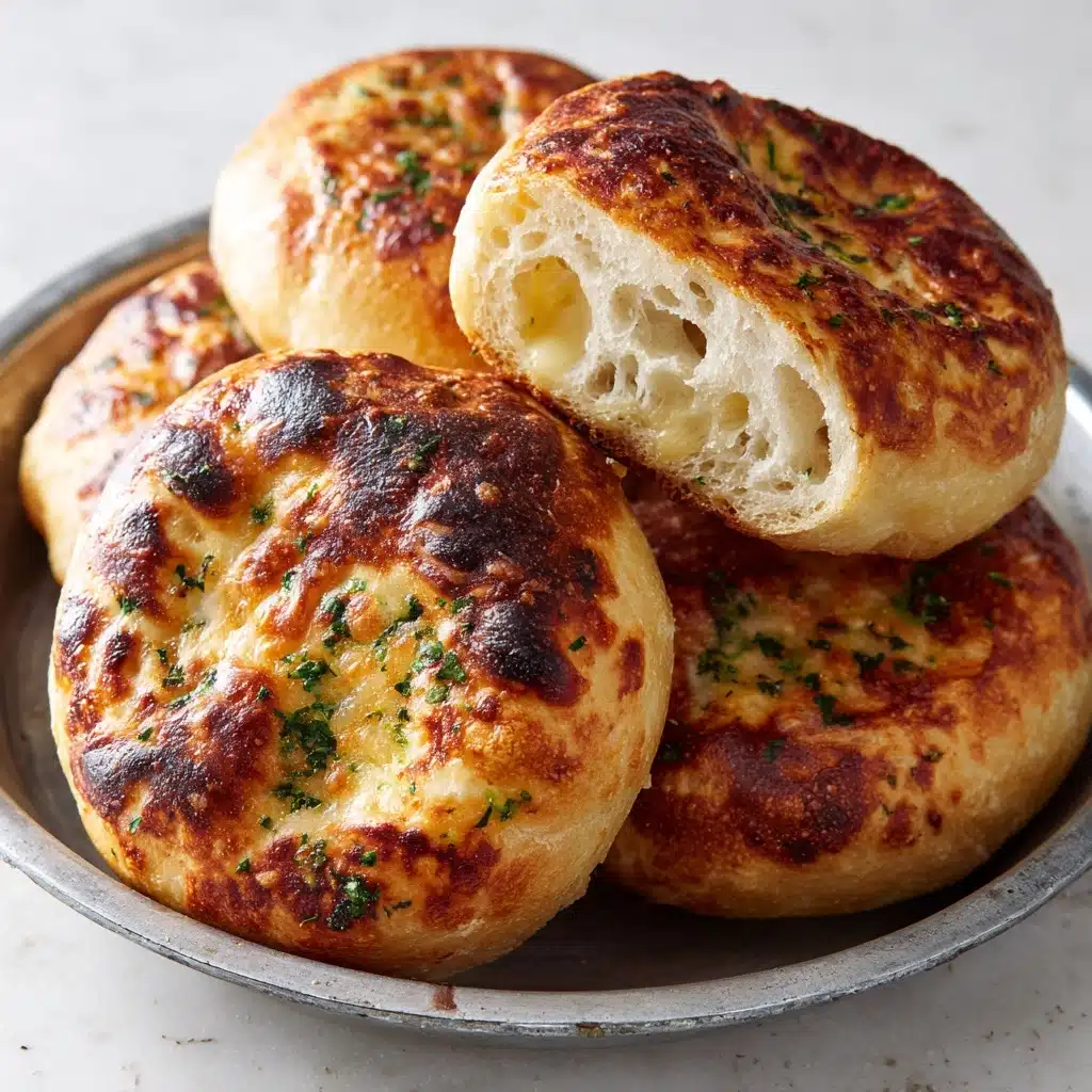 Light and Fluffy Garlic Butter Dinner Rolls Recipe - Recipe Image