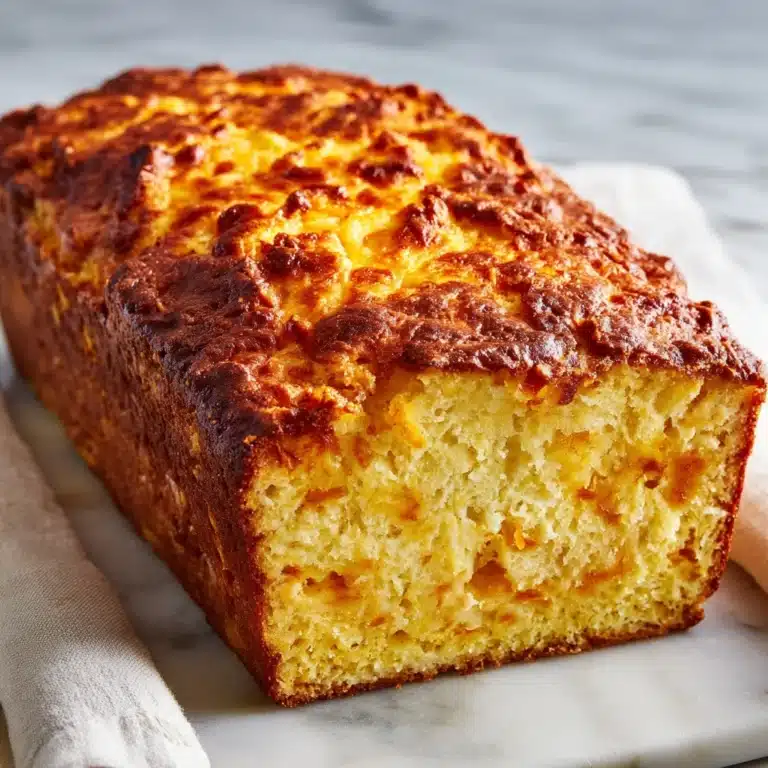 Easy Cheddar Cheese Bread Recipe