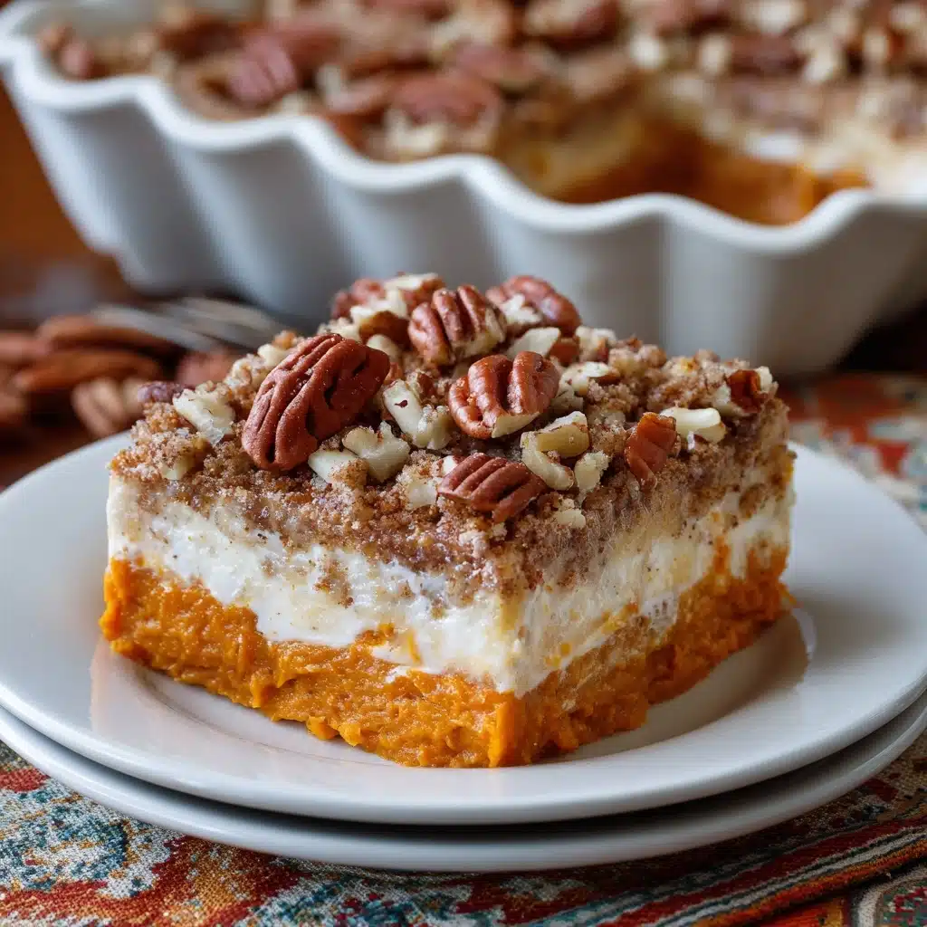 Sweet Potato Casserole with Pecan Topping Recipe - Recipe Image