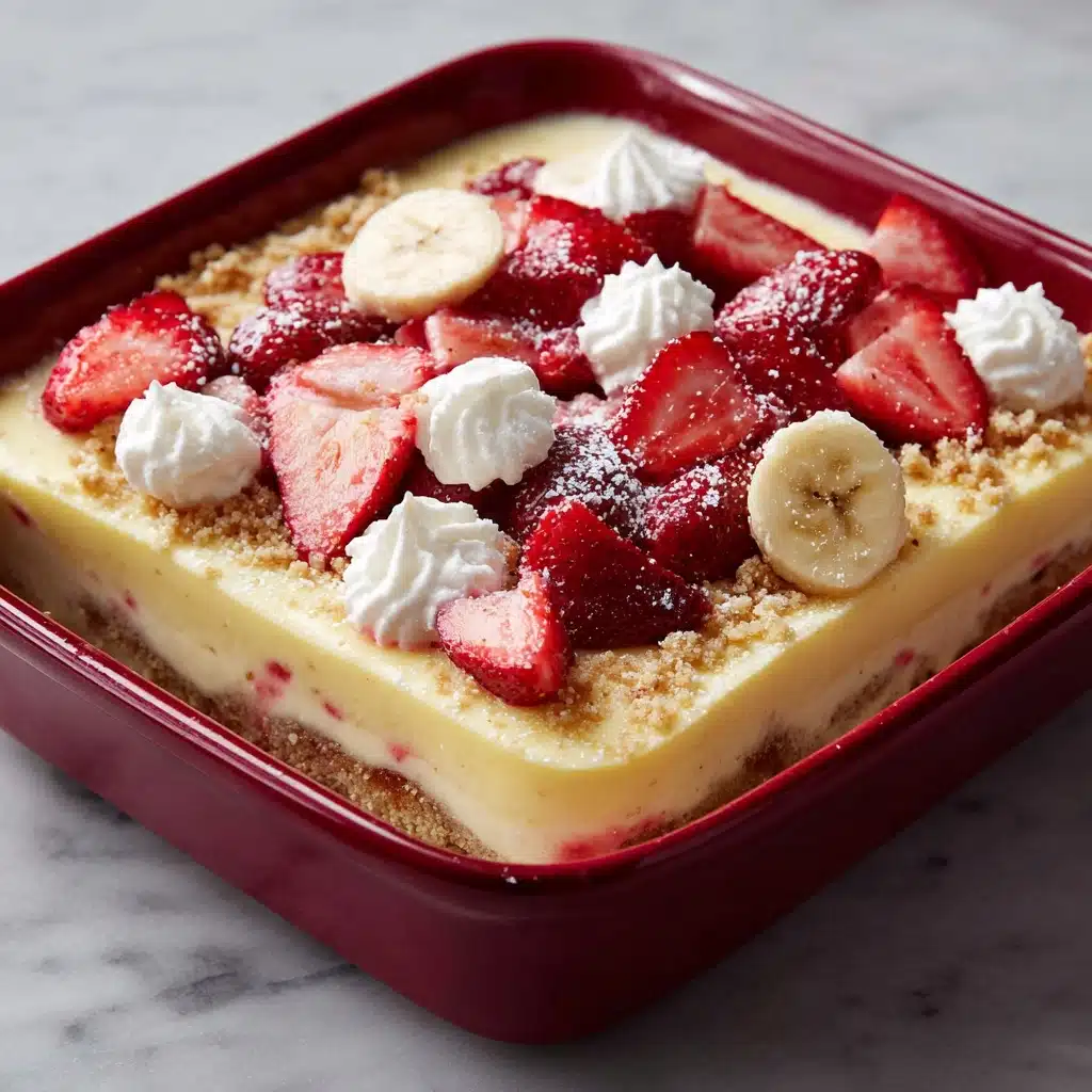 Strawberry Banana Pudding Recipe