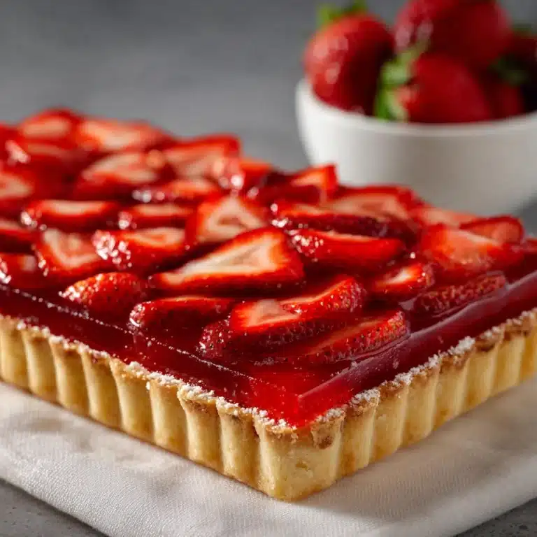 Easy Strawberry Slab Pie Recipe