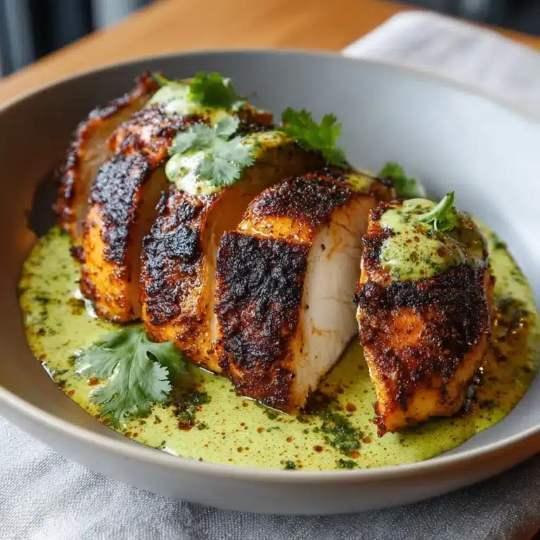 Peruvian Chicken with Green Sauce Recipe