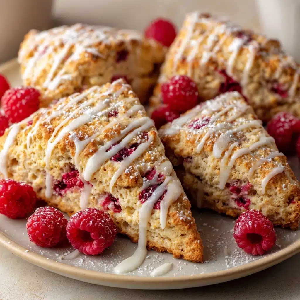 Lemon Raspberry Scones Recipe - Recipe Image