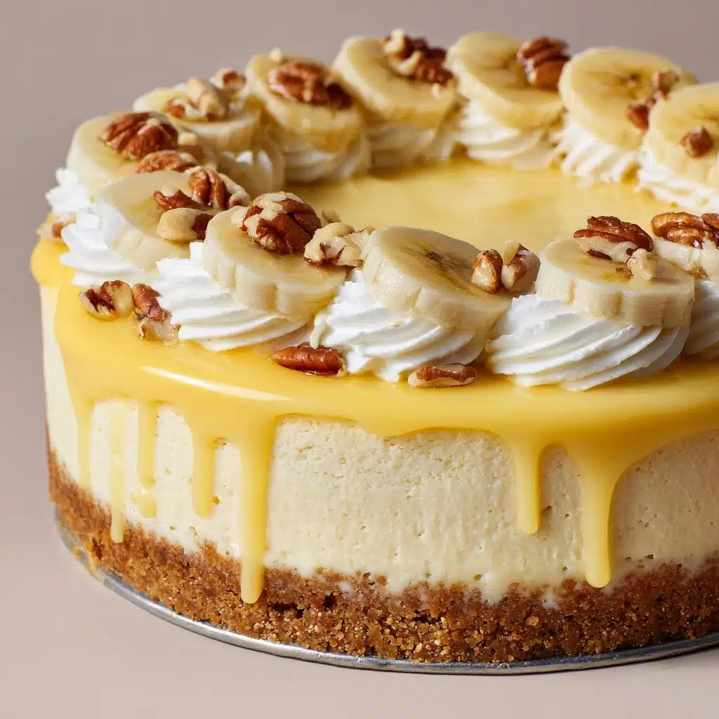 No Bake Banana Pudding Cheesecake Recipe - Recipe Image