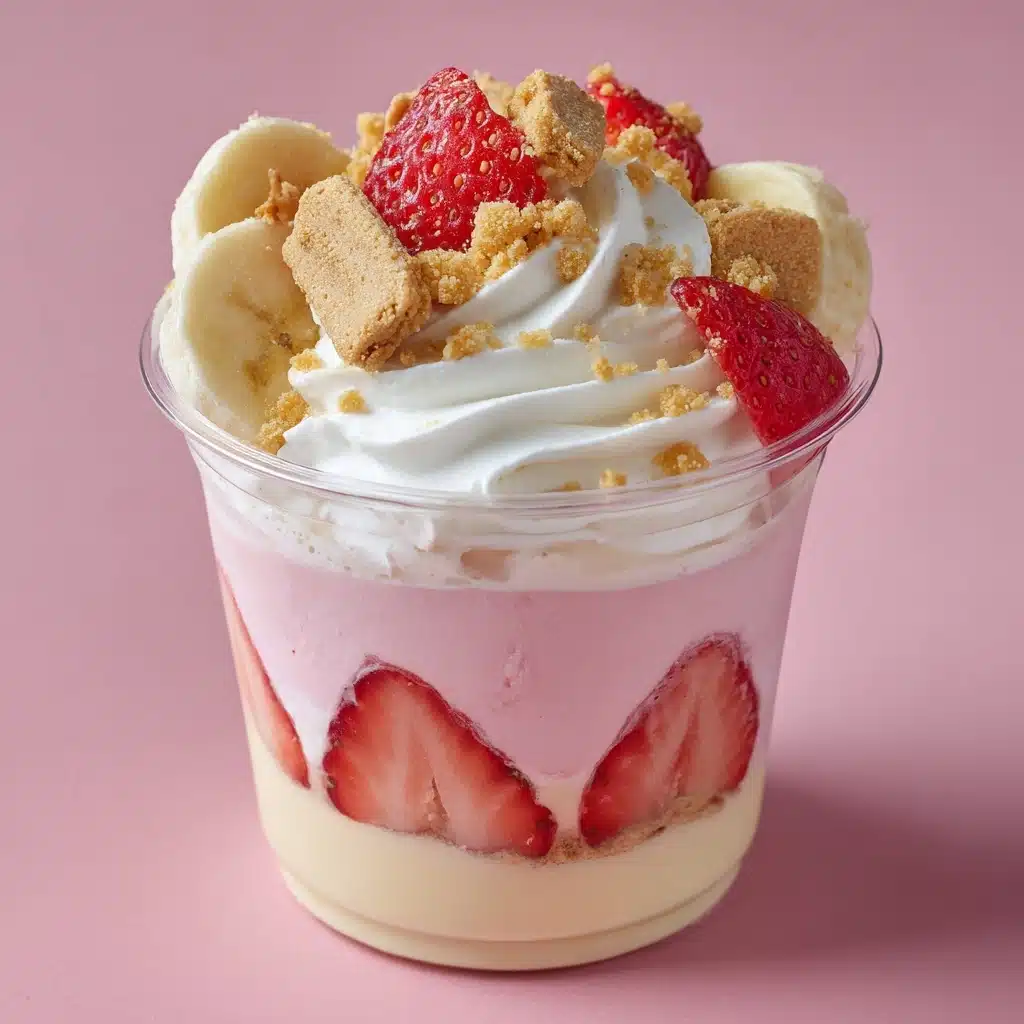 Strawberry Cheesecake Banana Pudding Recipe - Recipe Image