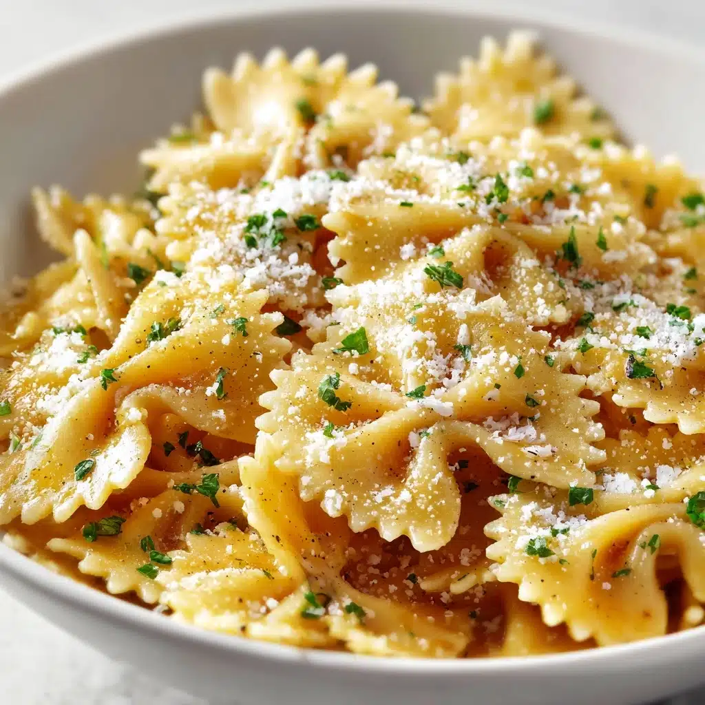 Garlic Parmesan Pasta Recipe - Recipe Image