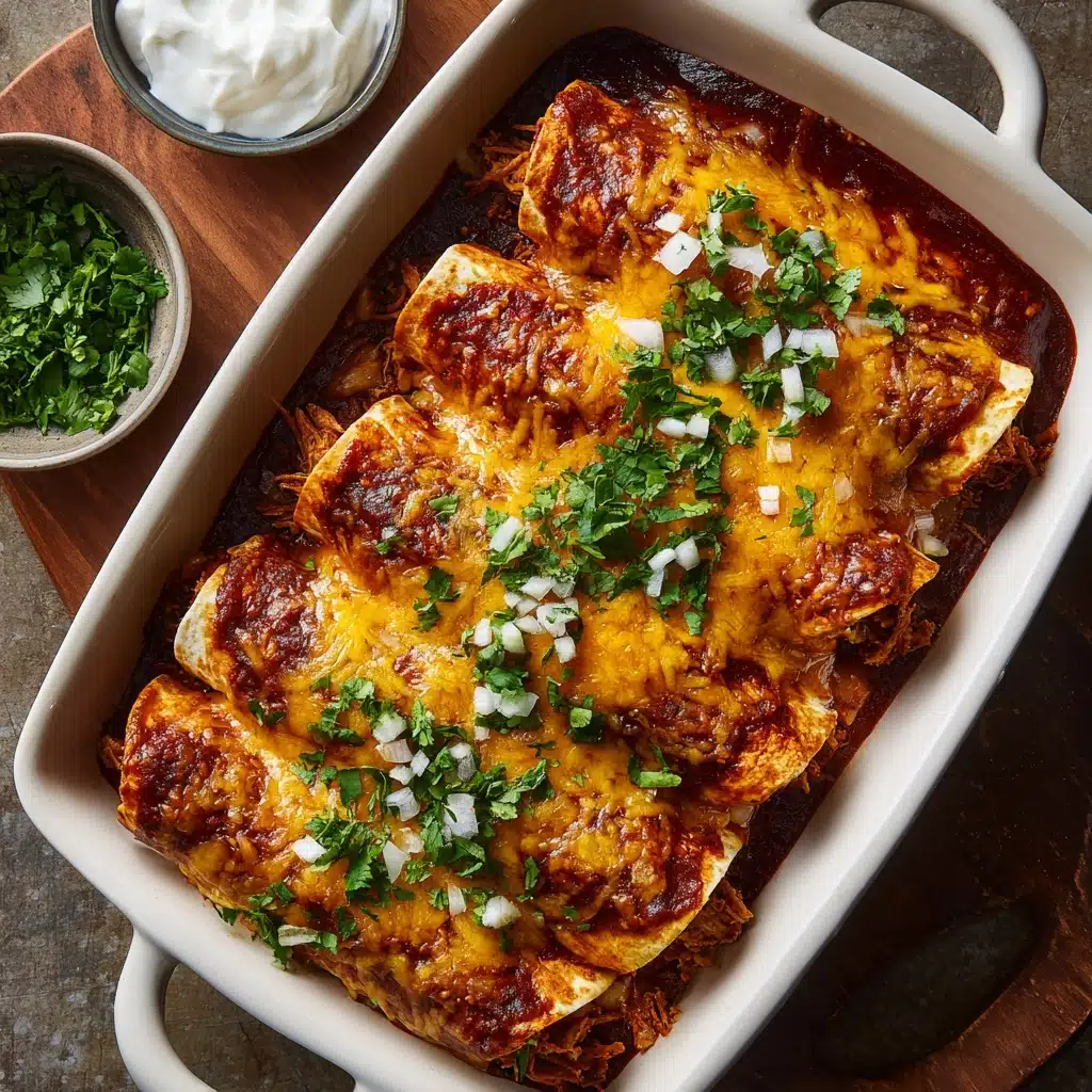 Carnitas Enchiladas: A Flavorful Twist on a Classic Recipe - Recipe Image