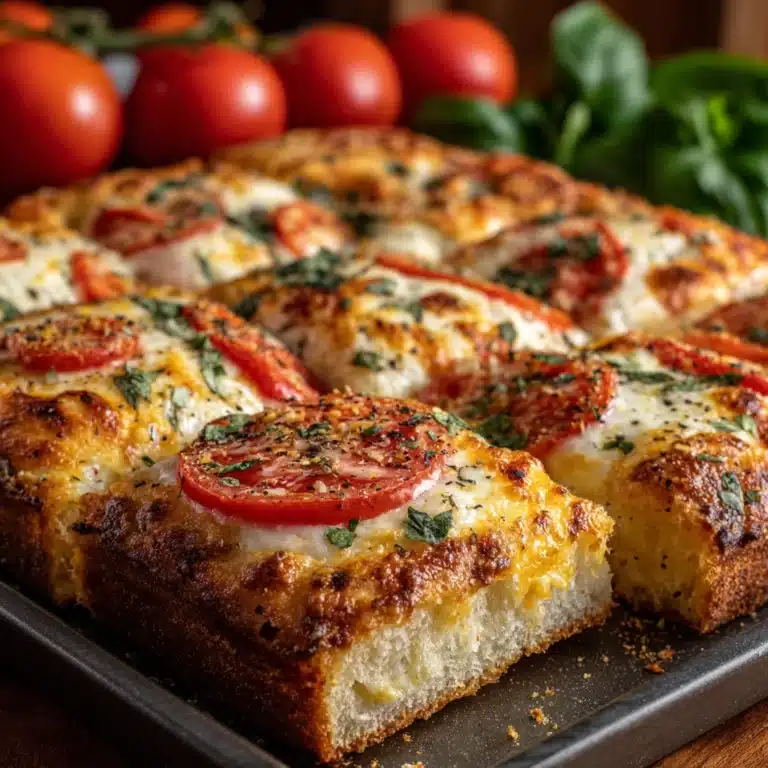 Crescent Roll Tomato-Basil Squares Recipe