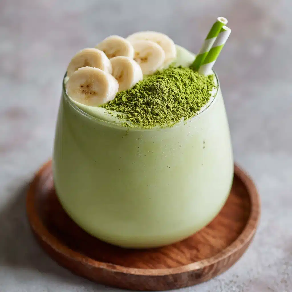 Banana Matcha Smoothie Recipe