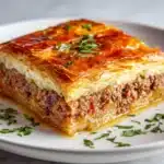 Greek Phyllo Meat Pie: A Delicious Dinner Delight! Recipe