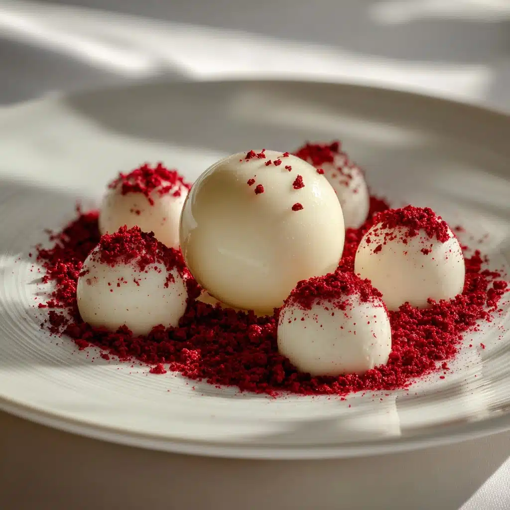 Irresistible White Chocolate Strawberry Truffles Recipe - Recipe Image