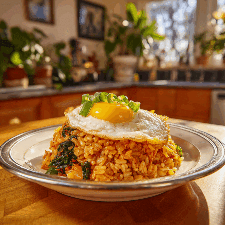 Kimchi Fried Rice | Quick & Delicious Recipe