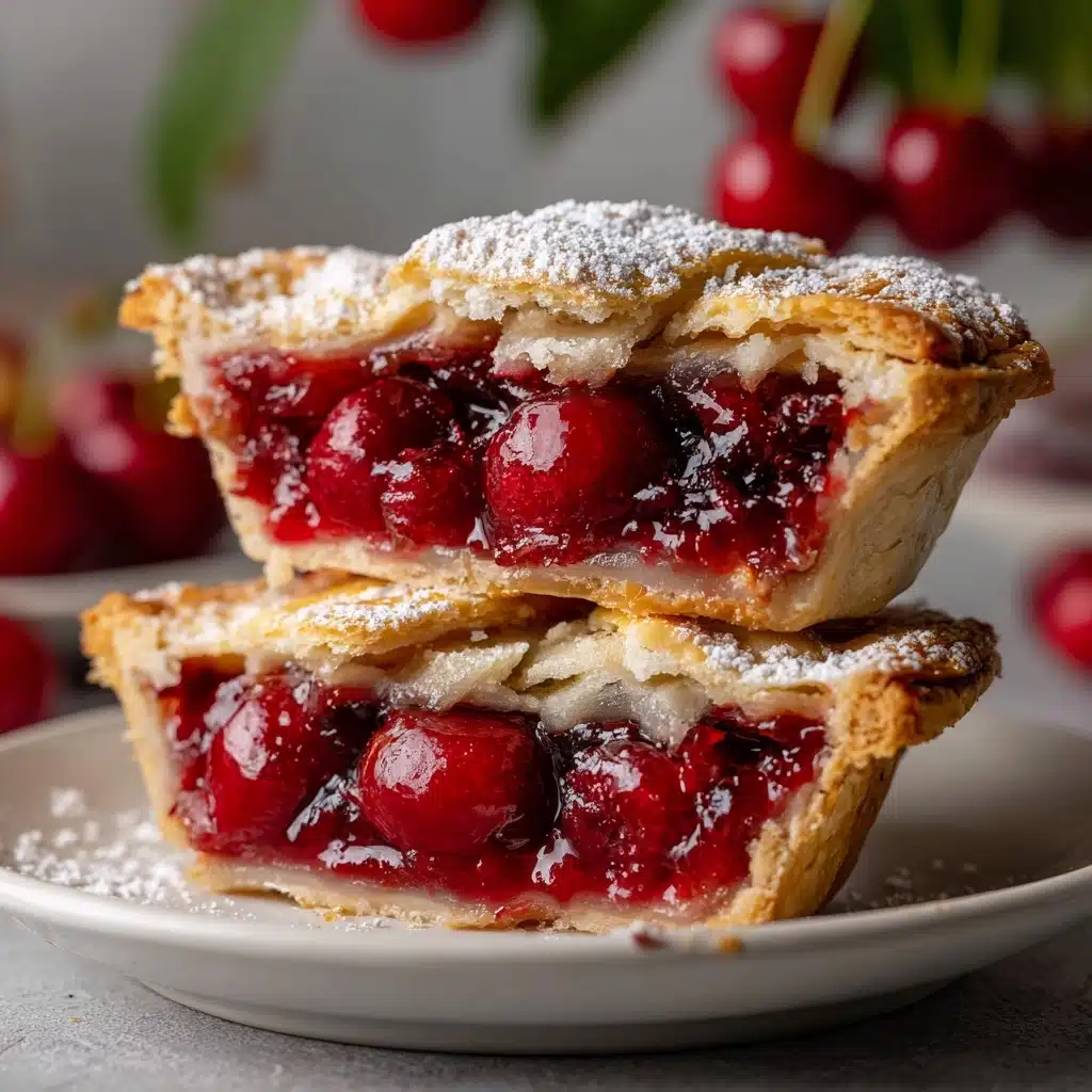 Mini Cherry Pies Recipe - Recipe Image