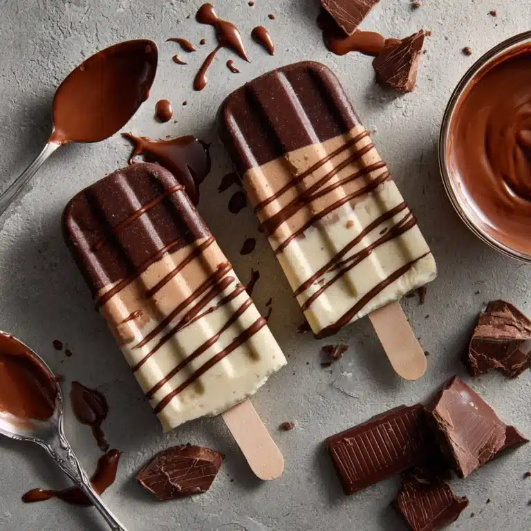 Chocolate Ice Cream Bars Recipe