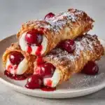 Cherry Cream Cheese Egg Rolls Recipe