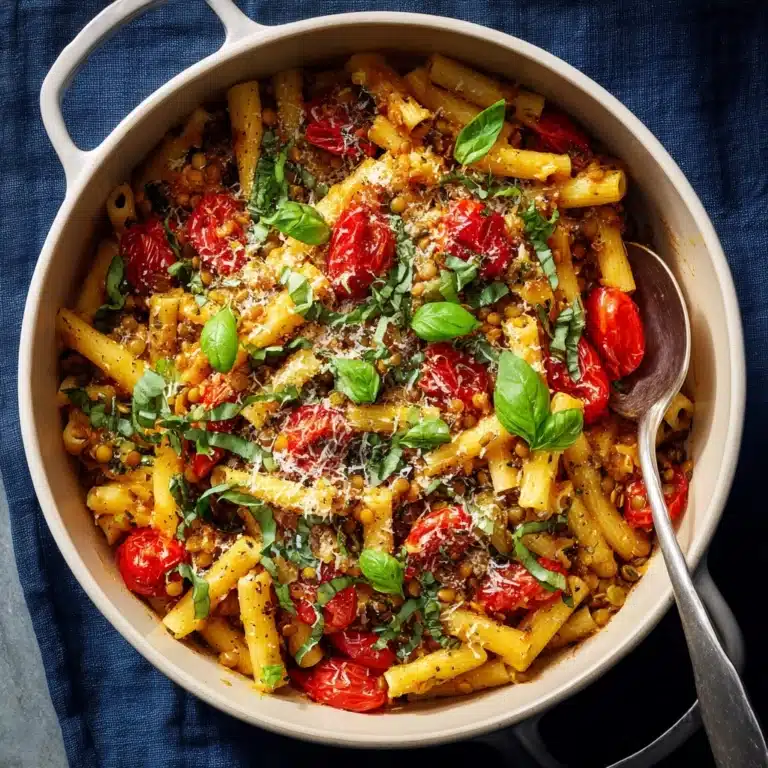 One Pot Lentil Pasta: A Quick and Nutritious Meal Recipe
