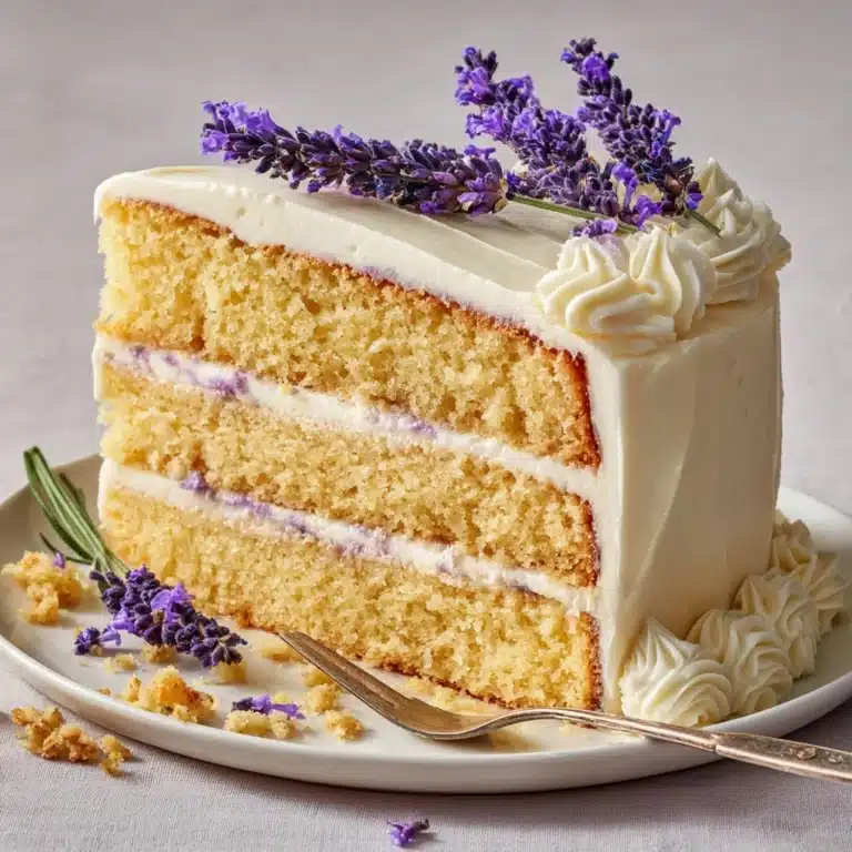 Lemon Lavender Cake Recipe