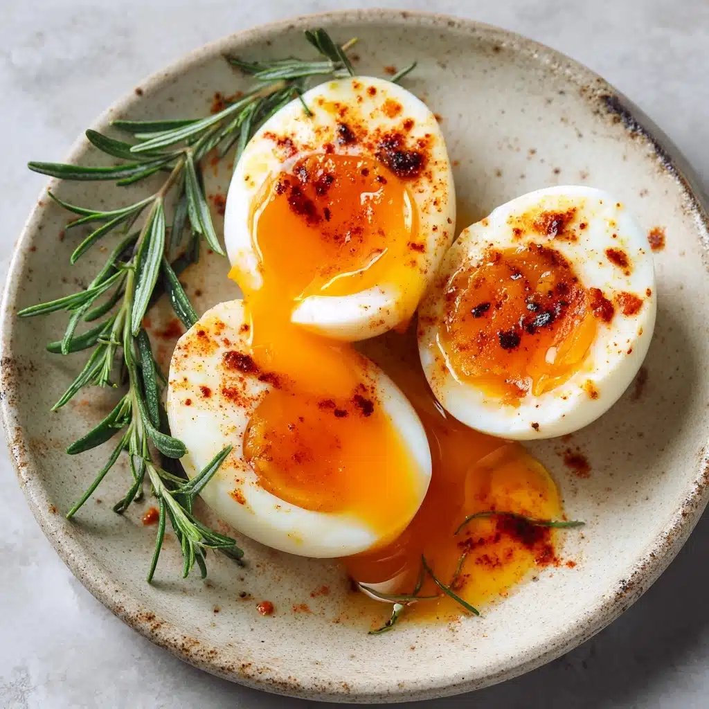 Turkish Eggs (Cilbir) Recipe - Recipe Image