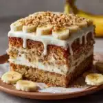 Banana Bread Cake with Cream Cheese Frosting Recipe