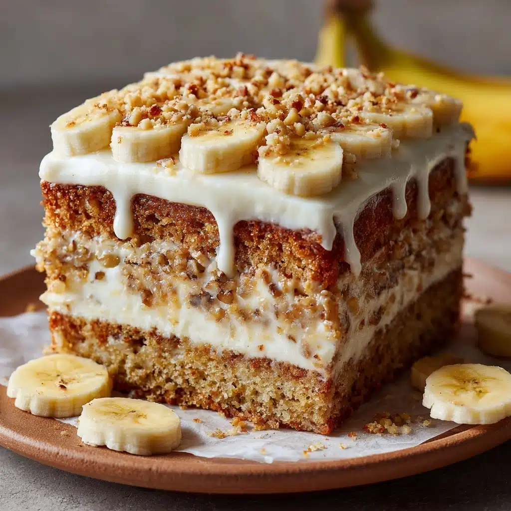 Banana Bread Cake with Cream Cheese Frosting Recipe - Recipe Image
