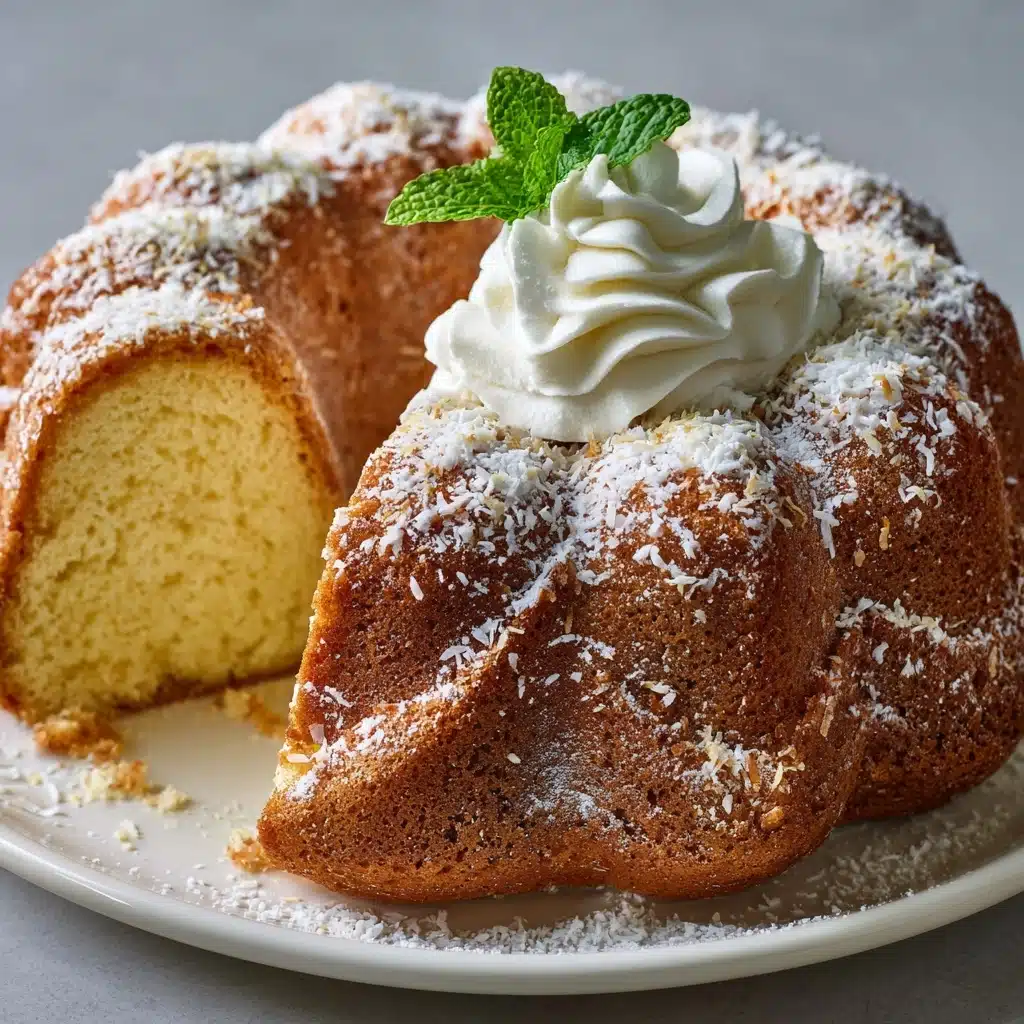 Coconut Cream Cheese Pound Cake Recipe