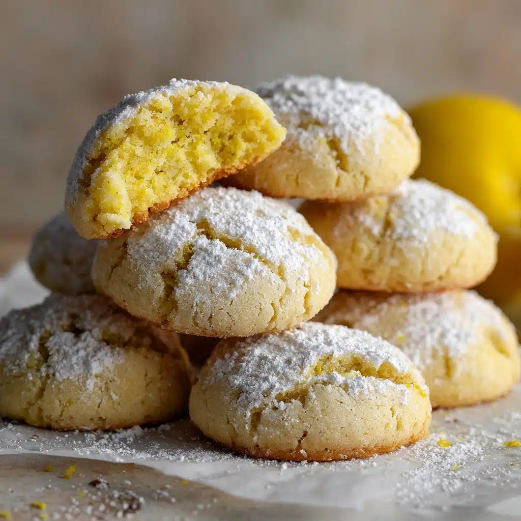 Zesty Lemon-Filled Cookies Recipe - Recipe Image