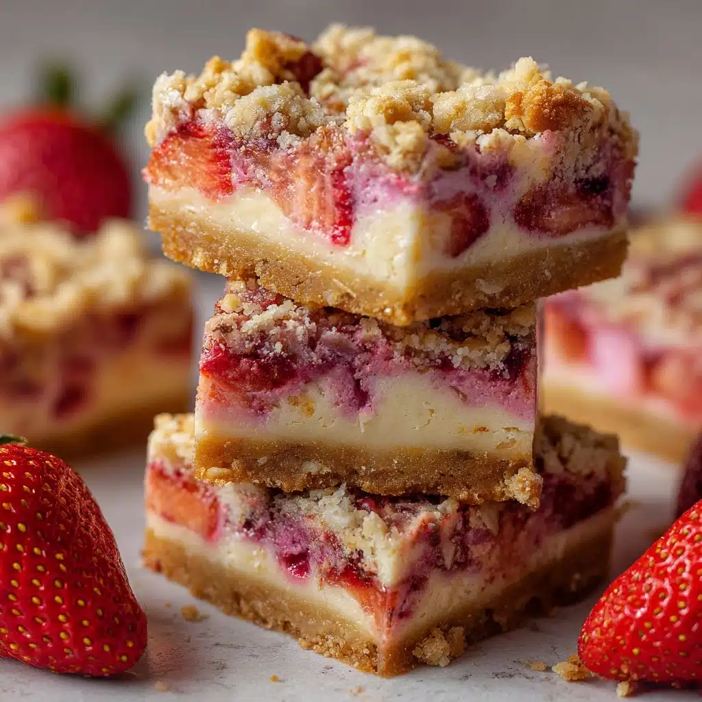 Strawberry Crunch Brownies Recipe