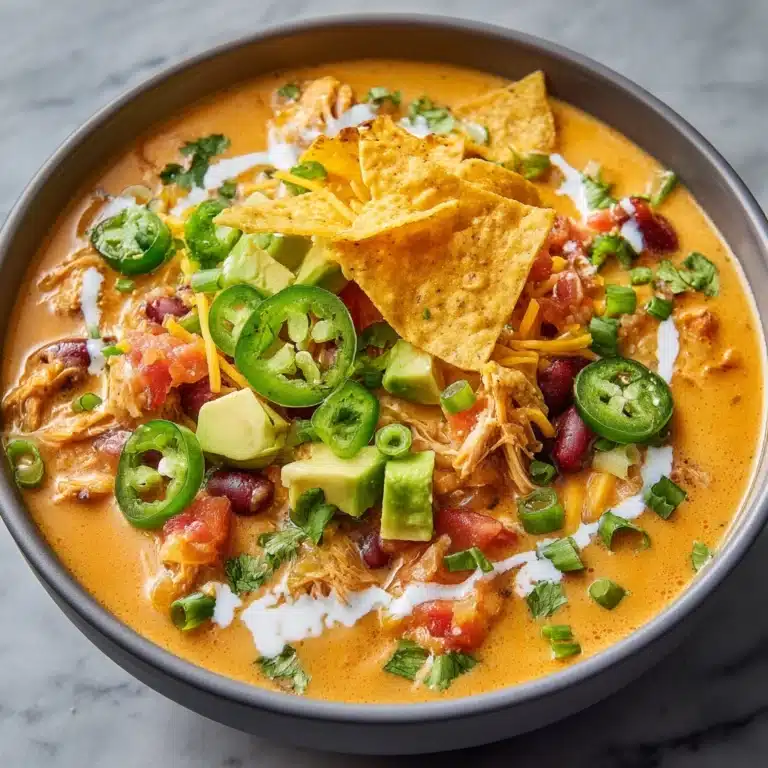 Creamy Chicken Tortilla Soup Recipe