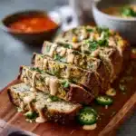 Smoky Jalapeño Popper Meatloaf with Creamy Ranch Drizzle Recipe