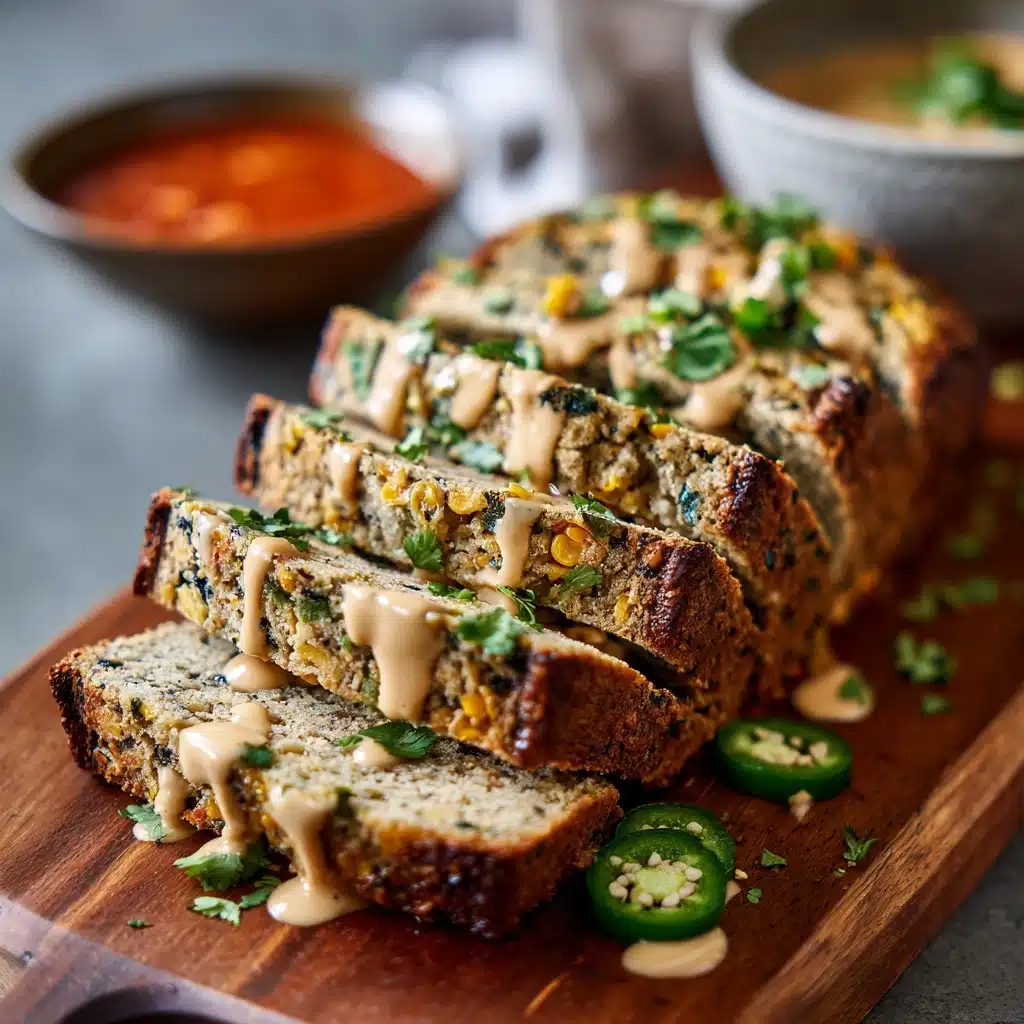 Smoky Jalapeño Popper Meatloaf with Creamy Ranch Drizzle Recipe
