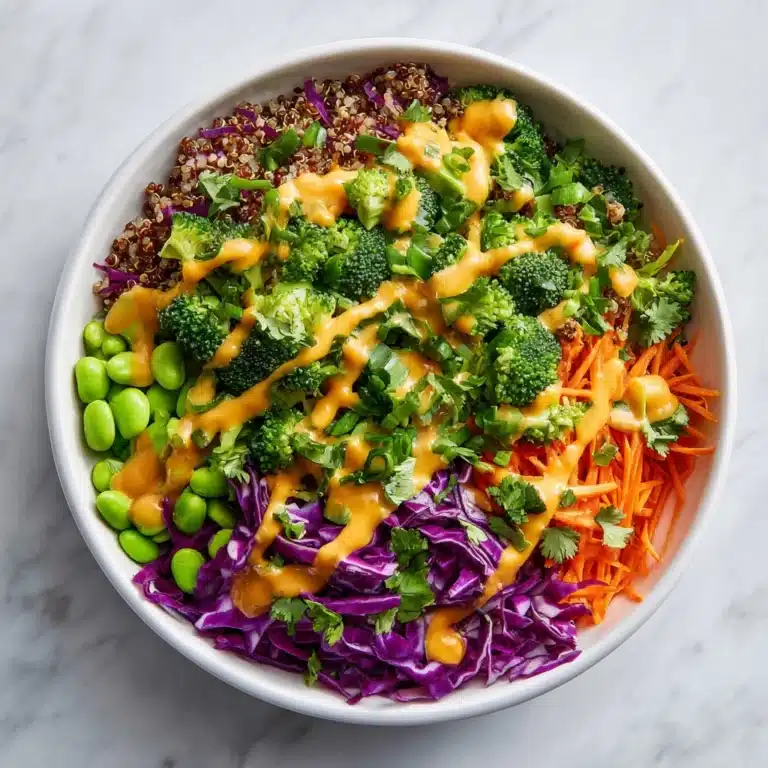 Crunchy Asian Edamame Salad with Peanut Dressing Recipe
